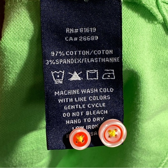 Robert‎ Graham X Mens Green Short Sleeve Designer Polo Size M - Picture 9 of 12